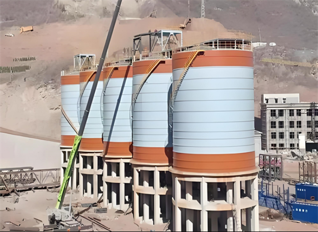 文儒镇高架钢板仓